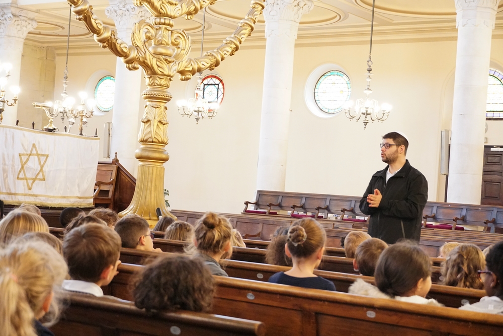 Visite de la grande synagogue de Bordeaux