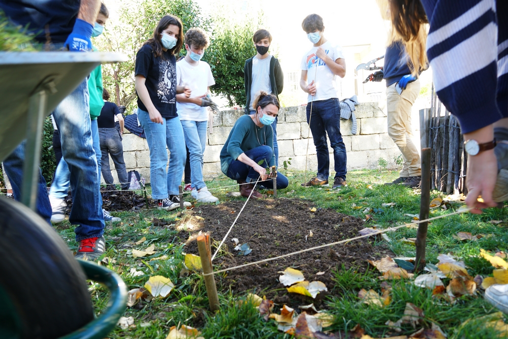 Ensemble ça pousse: un potager à Saint-Genès La salle