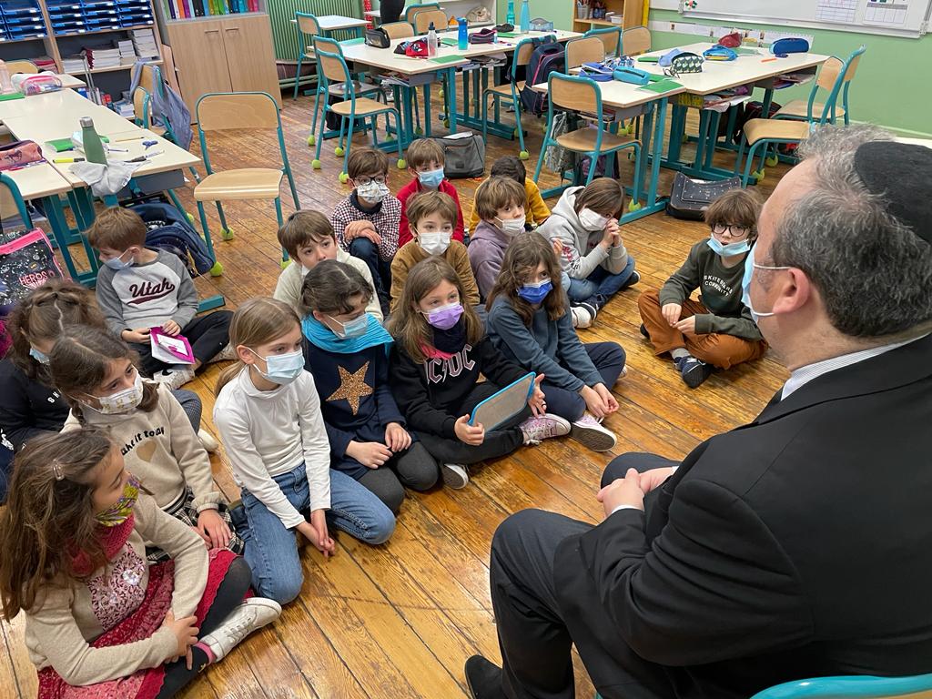 Un rabbin à l’école