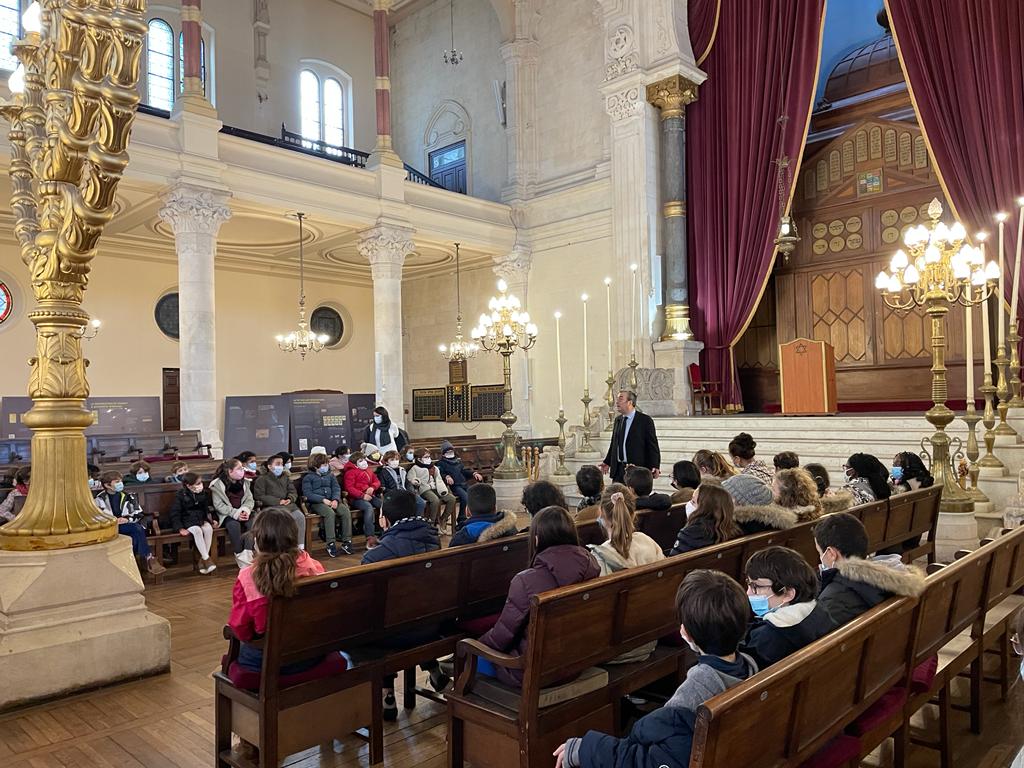 Visite de la synagogue de Bordeaux