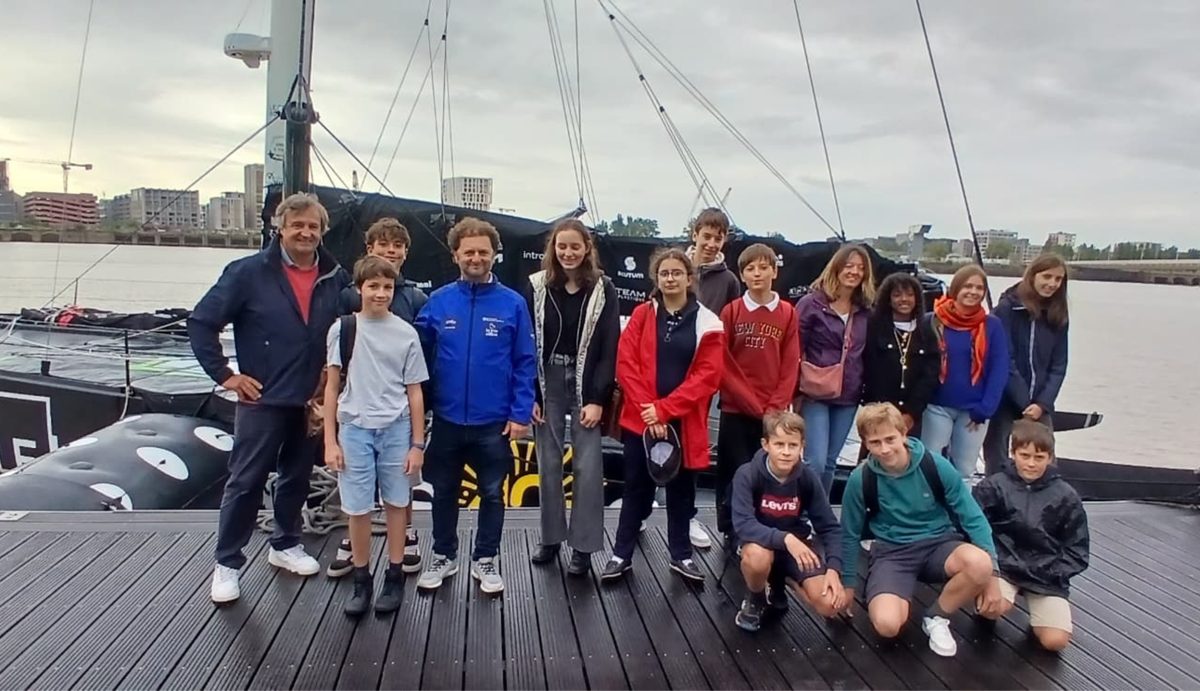 Imoca Tour pour le collège de Talence