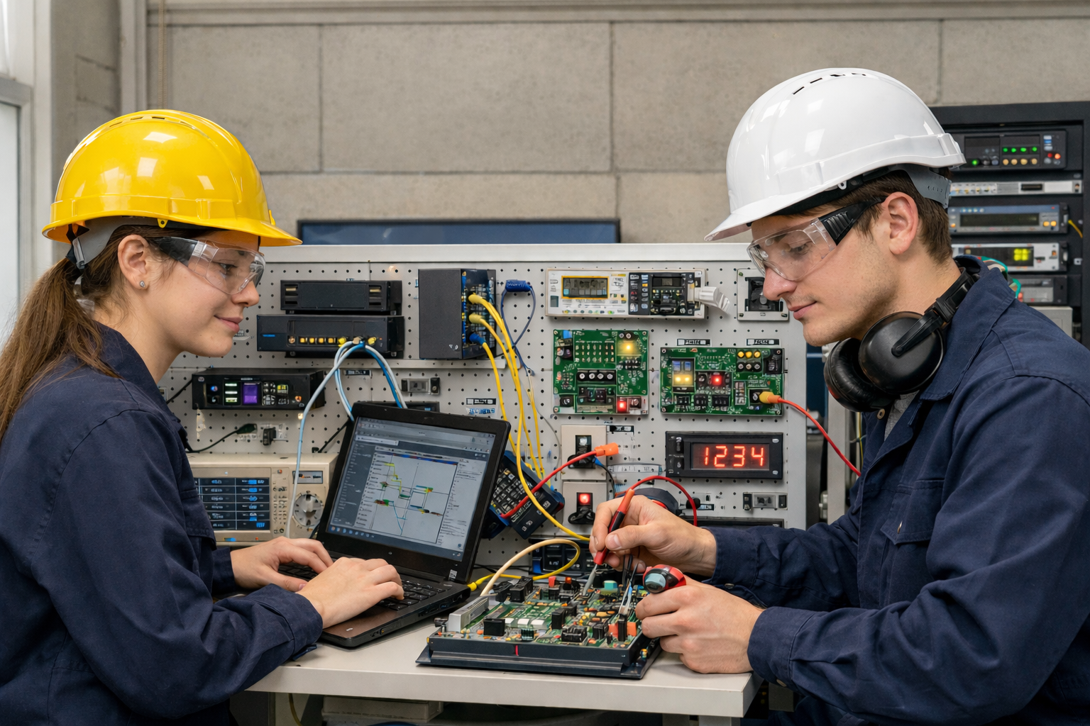 bac pro-ciel-bordeaux-élèves-atelier Elève dans l'atelier Lycée Professionnel Saint-Genès Bordeaux