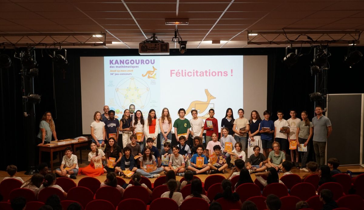 Concours Kangourou 2025 : les mathématiques autrement !