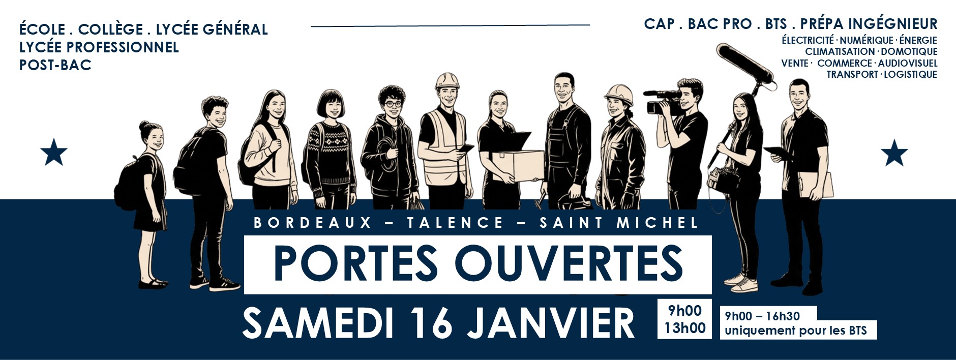 Portes ouvertes 16 janvier
