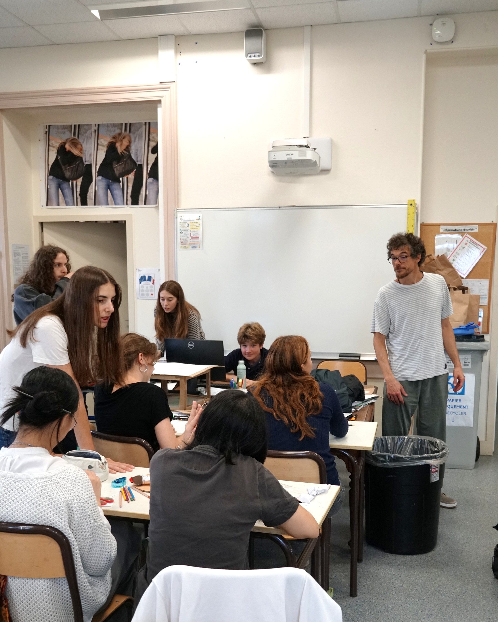 Création en volume – option Arts plastiques lycée Bordeaux