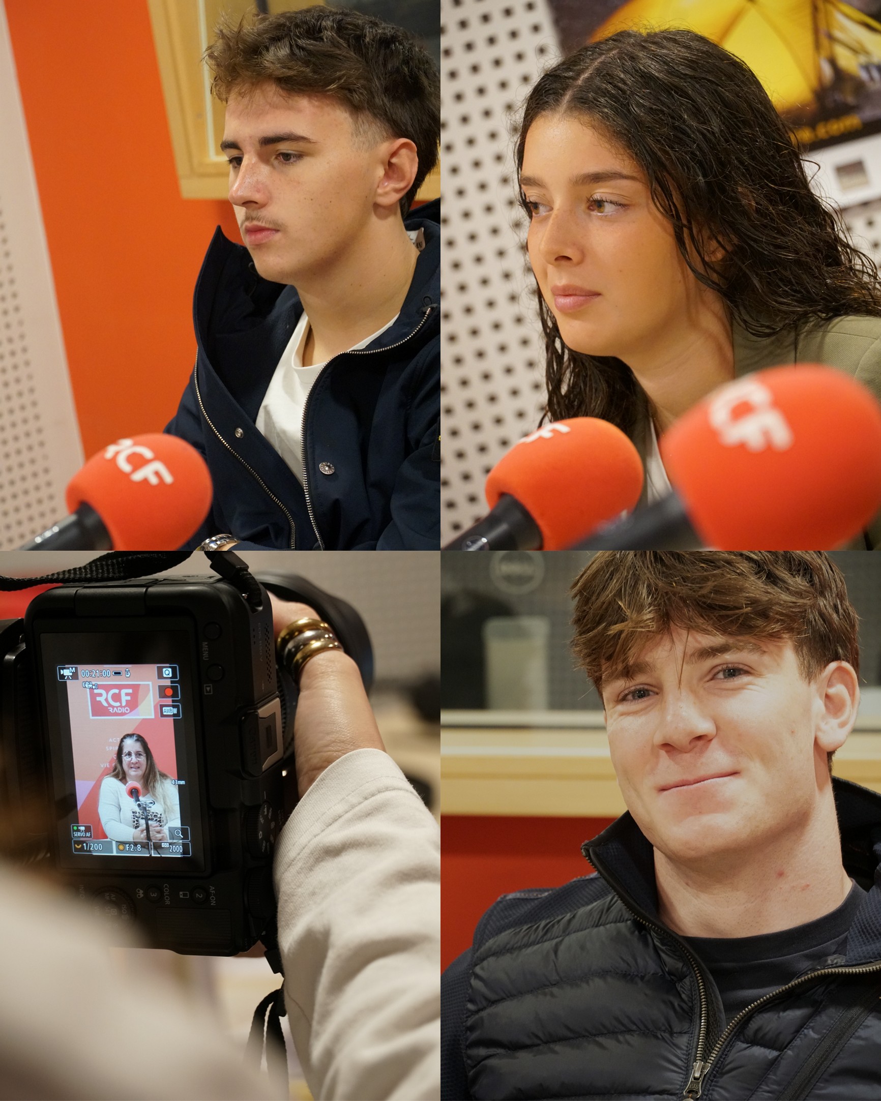 Interview des élèves de Saint-Genès La Salle dans l'émission L'Actu de Gironde