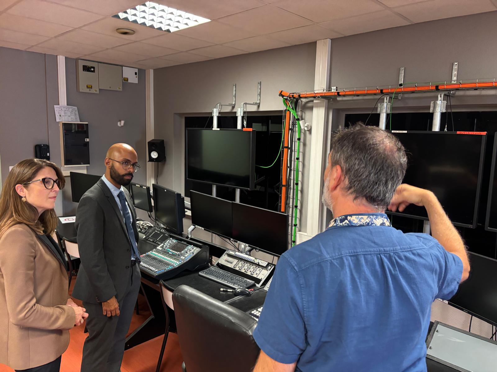 Visite du Campus La Salle Bordeaux par le directeur diocésain